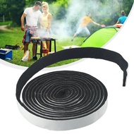 1roll High Heat Barbecue Smoker Gasket Bbq Door Lid Grill Seal Self Sticker Sealing Tape Stove Gaske