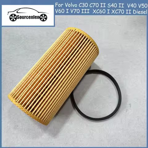 30788490 Car Accsesories Oil Filter For Volvo C30 C70 II S40 II V40 V50 V60 I V70 III XC60 I XC70 II