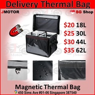 Magnetic Thermal Bag Food Delivery Box for Food Delivery Riders