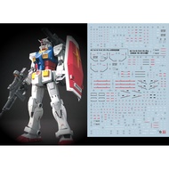 HG-04 GTO RX-78 First Generation Gundam Ultra Hd Fluorescent Special Water Sticker EVO