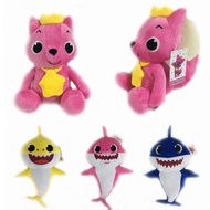 Ultron.sg-Pinkfong Baby Shark Soft Toy Only No Music-Ht 26cm Baby Shark Ht -32cm