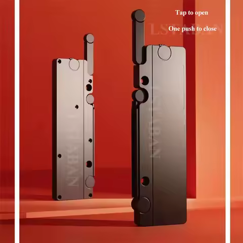Push to Open Cabinet Catches Hidden Door Handles Damper Buffer for Wardrobes Soft Closing Automatic
