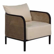 1 seater Rattan Chair | Luxury Rattan Chair | Minimalist Rattan Chair