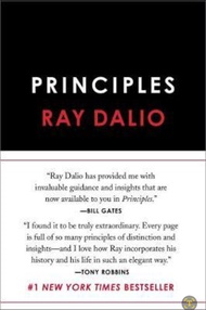 Principles Ray Dalio : Life and Work ( English Book Hard Cover )