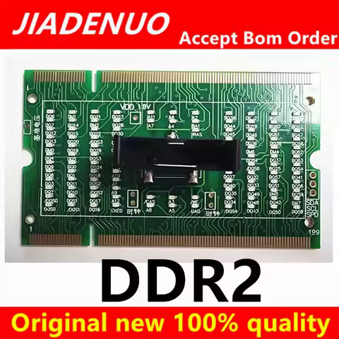 Diagnostic Analyzer Test Card SDRAM SO-DIMM Pin Out Notebook LED Tester Card Memory Slot DDR2 DDR3 D