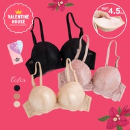 J27 Dalia Bra Thick Foam Lace Underwear Bust 32 34 36 With Underwire 2 Hooks