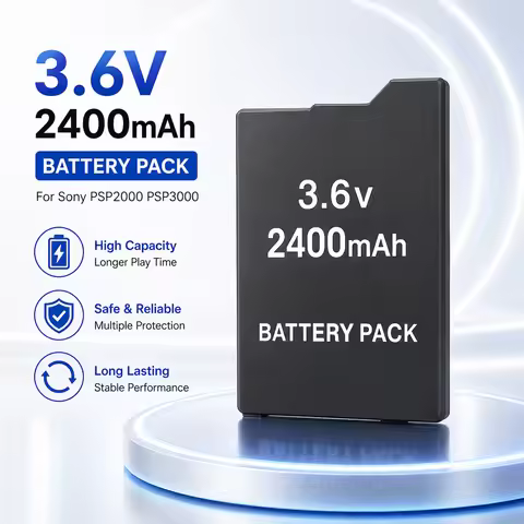 2400mah 3.6V Li-ion Rechargeable Battery for Sony PSP2000 PSP3000 PSP 2000 3000 PSP-S110 PlayStation