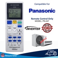 Panasonic Inverter PN-247 Air Cond Aircond Air Conditioner Remote Control 空调遥控器