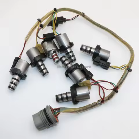 F5A51 Transmission Solenoids with Wire Harness for Mitsubishi Kia Hyundai F4A41 46313-39051 MD758981