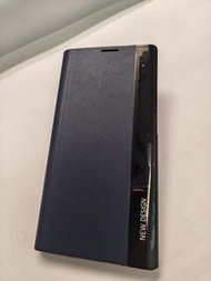 全新 Samsung S23 Ultra 藍色 翻蓋手機套