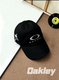 Palace X Oakley 6 - panel Cap  聯名 黑色 太陽帽 棒球帽