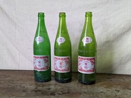 黑松汽水：630cc綠色玻璃瓶 —古物舊貨、懷舊古道具、復古擺飾、早期民藝、企業品牌、7~80年代、老玻璃汽水瓶收藏