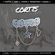 [ PO ] CORTIS Acrylic Chain Pin