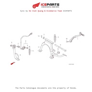 Kickstand - Pedal Lever (F20-A) HONDA Click 110 (2006+) Parts Catalog