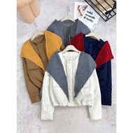 (hot Deal on sale) FadeJacket with wool scarf - Y58