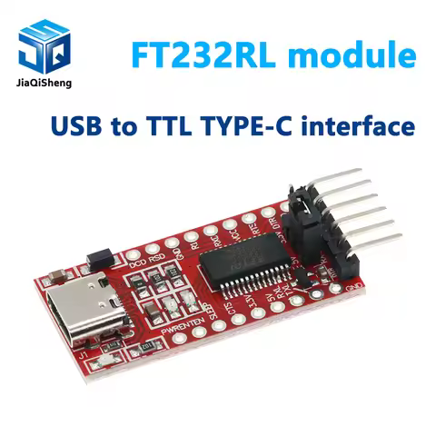 FT232RL FTDI Type-C to TTL Serial Converter Adapter Module 3.3V 5.5V FT232R Breakout Mini USB to TTL