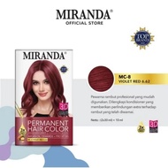 MIRANDA HAIR COLOR MC-8 VIOLET RED hair color cat rambut