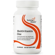 Seeking Health Multivitamin One - Supplement with Zinc, Vitamin B12, & Vitamin A - Magnesium-Free Fo