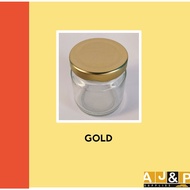 【hot sale】 RETAIL Glass Jar 120ml WITH PLASTIC SEALER sold per 12 pieces