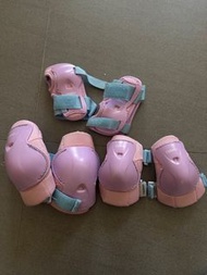 decathlon 溜冰護膝手套護肘set