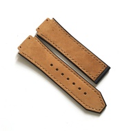 Cow-colored suede H.U.B watch men's size 19-25-22mm