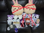 Chiikawa 兔兔 飛鼠 吉本屋 小八貓 師傅 葬送芙莉蓮 費倫 修塔爾克 Sanrio kuromi 玉貴 monchhichi 毛公仔