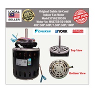 Original Daikin Air-Cond  Indoor Fan Motor Model: MSB75B-501-BOM for 4/5/6/7.5/8/10HP/ MotorNo:Y7S62