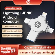 Flashdisk 1Tb 512Gb 128Gb 64Gb 32Gb Otg 4 In 1 For iphone 6/15 Usb 3.0 Micro + Type C + Li9Htnin9 / 