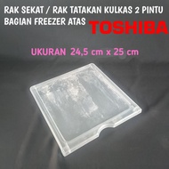 Toshiba Refrigerator Freezer Shelf Stand Size 24.5 x 25cm
