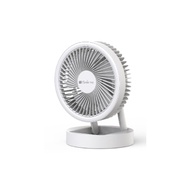 TURBO TDF-F06DC(W) 摺叠式迷你USB充電風扇 白色 摺叠式設計，座檯、手提、懸掛及掛牆均可