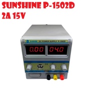 SUNSHINE 1502D POWER SUPPLY Original 15V 2A Adjustable DC Power Supply
