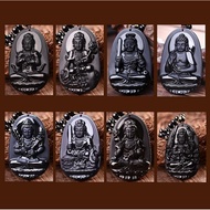 High-end Thien Thu Buddha Necklace - Buddha Destiny 12 Giap - Buddha Face - Buddha Statue