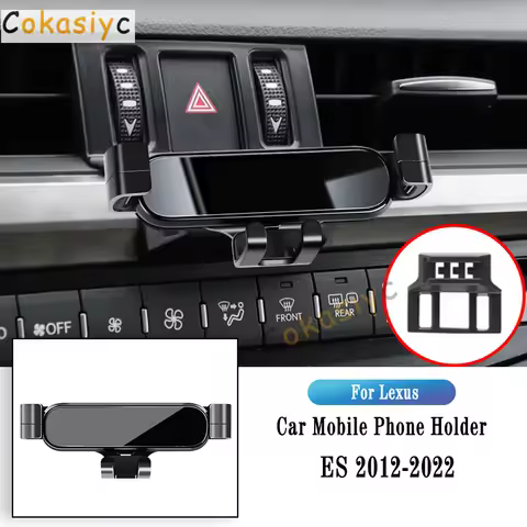 Car Phone Holder For Lexus ES ES200 ES250 ES300h ES350 Gravity Navigation Bracket GPS Stand Air Outl