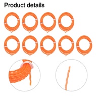 【DAISYG HOT】9 Pack 2.0mm 126ft Replacement Trimmer Line for Grass Trimmer DUR189