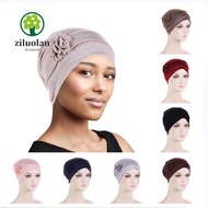 ZILUOLAN Turban Hats Comfort Scarf Cap Softness Cancer Chemo Beanies Cap