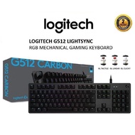 Gaming Keyboard Logitech G512 Carbon RGB Mechanical (Gaming Keyboard)