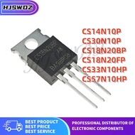 10pcs NEW CS33N10HP CS57N10HP CS14N10P CS18N20BP CS18N20FP CS30N10P TO-220 Transistor Brand New In S