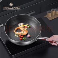 小型不銹鋼煎炒煮鍋20cm