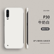 Siêu Mỏng Huawei P30 Pro Ốp Lưng Điện Thoại Nam Silicon Giống Như Da Bán Bao Bì Bảo Vệ Có Tản Nhiệt