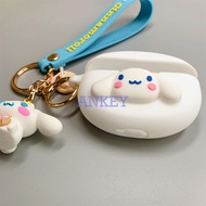 Sony WF-1000XM4 WF-1000XM3 XB700 C500 SP800N Earphone Silicone Case Cinnamoroll Dog White Gift Earbuds Waterproof Shockproof Soft Protective Headphone Cover Headset Skin with Doll