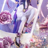 Honkai Star Rail Fu Xuan Cosplay Set - Printed Pantyhose & Matching Socks