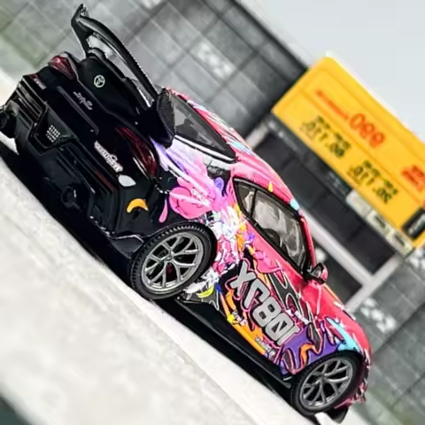 JXC RC Rc Drift Car 1/43 Supra 1087X Mini Simulation RC Car Track Four-wheel Drive Modle For Adult T