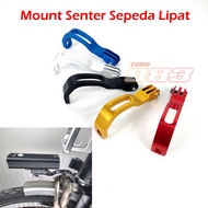 Bike Front Light GoPro Mount Bracket Folding Bike Light Ompton Pikes 3Sixty