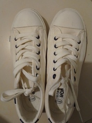 Warrior White Canvas Sneakers 回力帆布鞋38 女