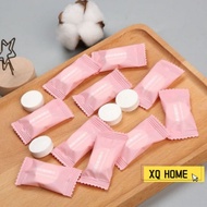 Compressed Towel Disposable Candy Cotton Cleansing Tower Small Square Towel Portable Hotel