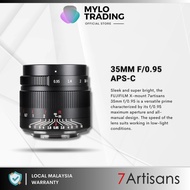 ( MY ) 7artisans 35mm f/0.95 Lens APS-C MF Manual Focus Lens for Sony Fujifilm Olympus Panasonic