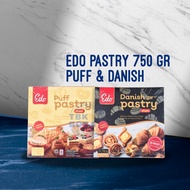 Edo Pastry Sheet 750 Gr ( Puff, Danish) Frozen Dough Not Puf Danis