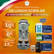 DeLonghi EC890 Dedica Duo Cold Brew 15 Bar Coffee Maker