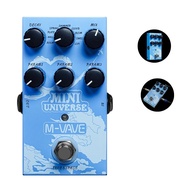M-Vave Mini-Universe V2 Reverb Guitar Pedal Innovation Unique Sound 9 Reverb Effects Universe Pedals