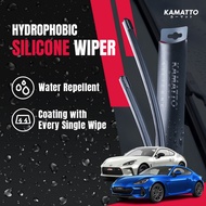 Kamatto Wiper Toyota GR86/ Subaru BRZ ZN8/ZD8 (2022-Present) Hydrophobic Silicone Windshield Wiper W